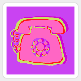 Product of the 60S  DESK TELEPHONE Sticker